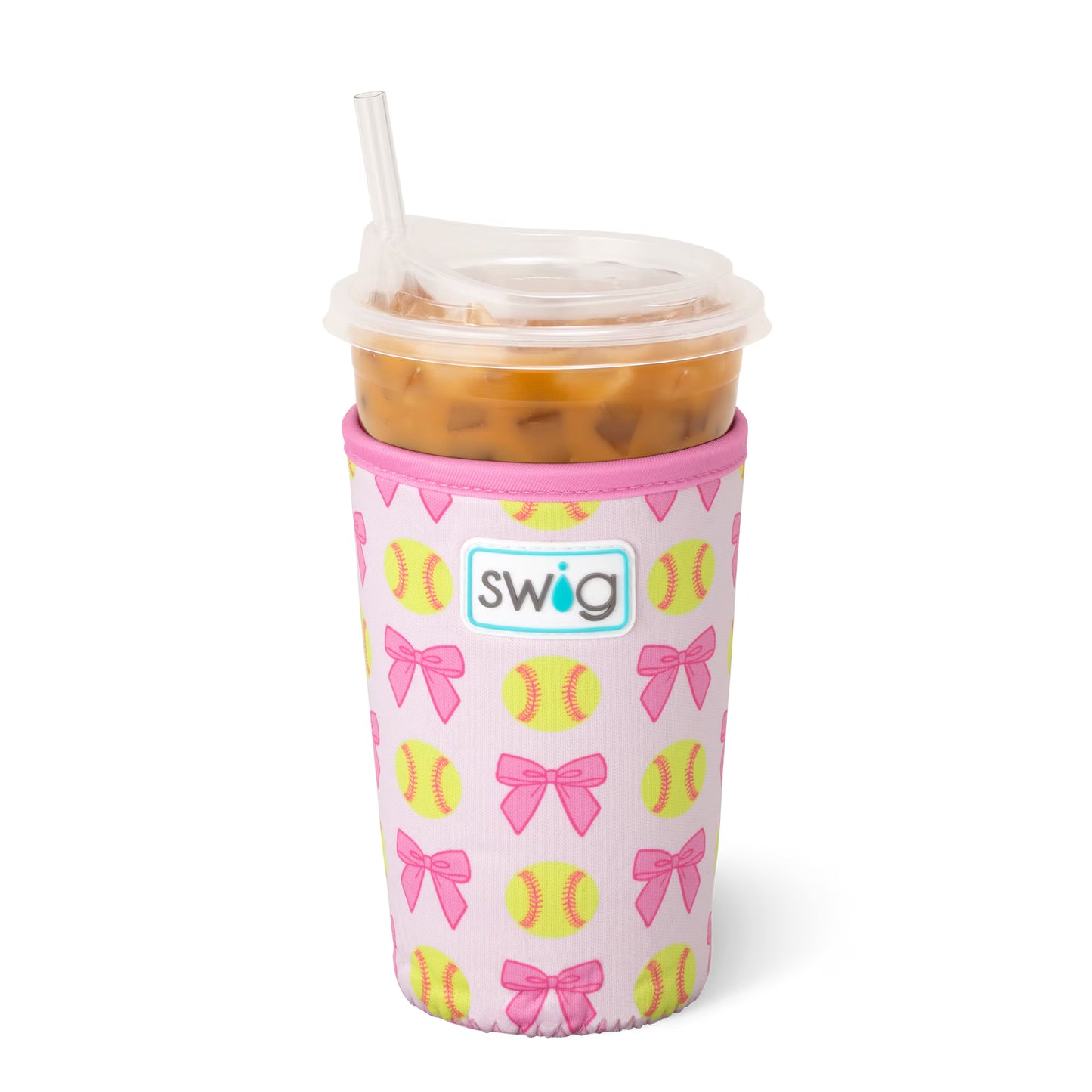 Swig Medium Iced Cup Coolie - Pitch Hit Run