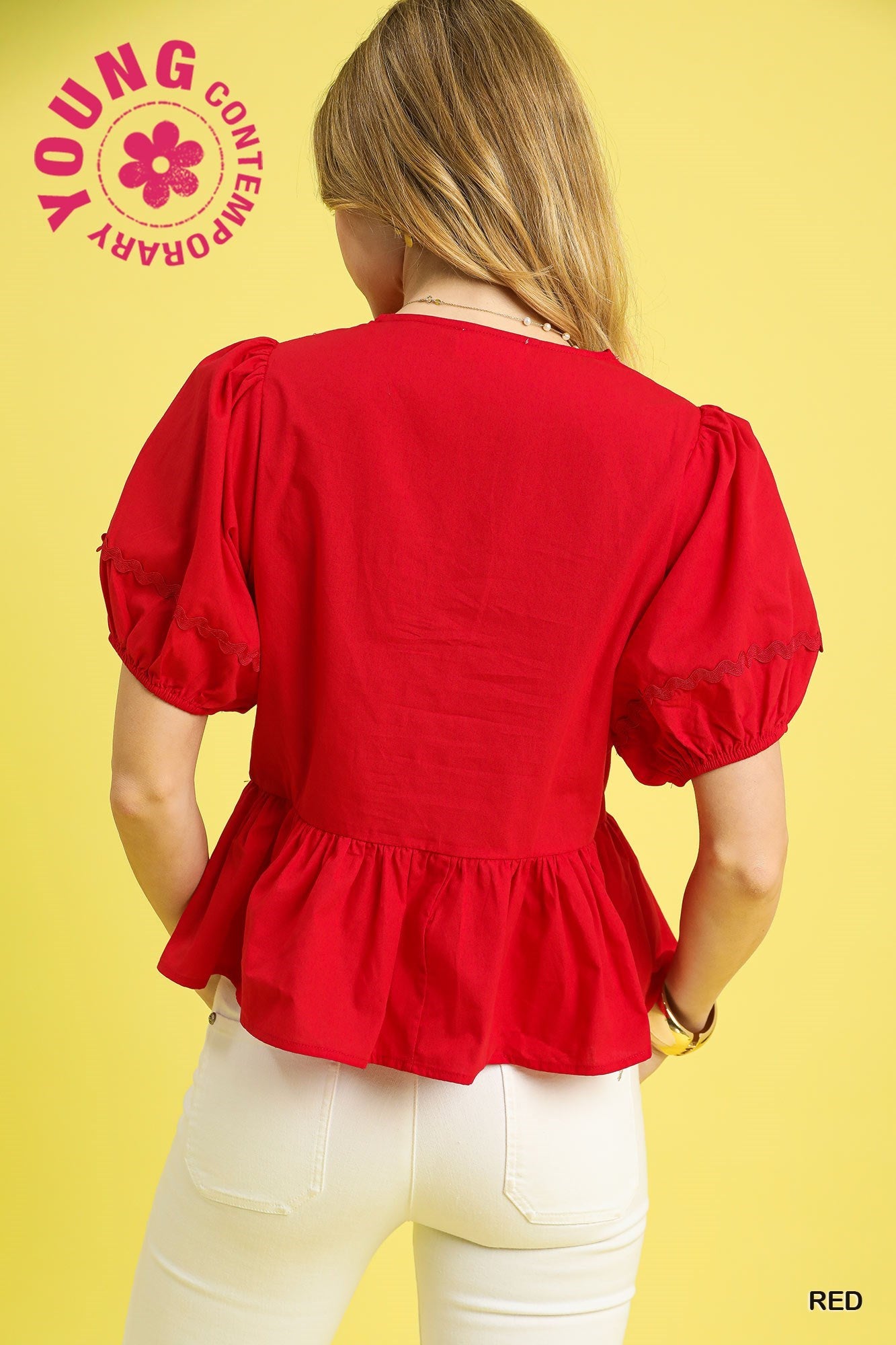 Holding Steady Top - Red