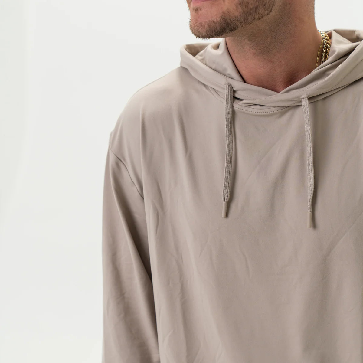 Burlebo Performance Hoodie- Sandstone