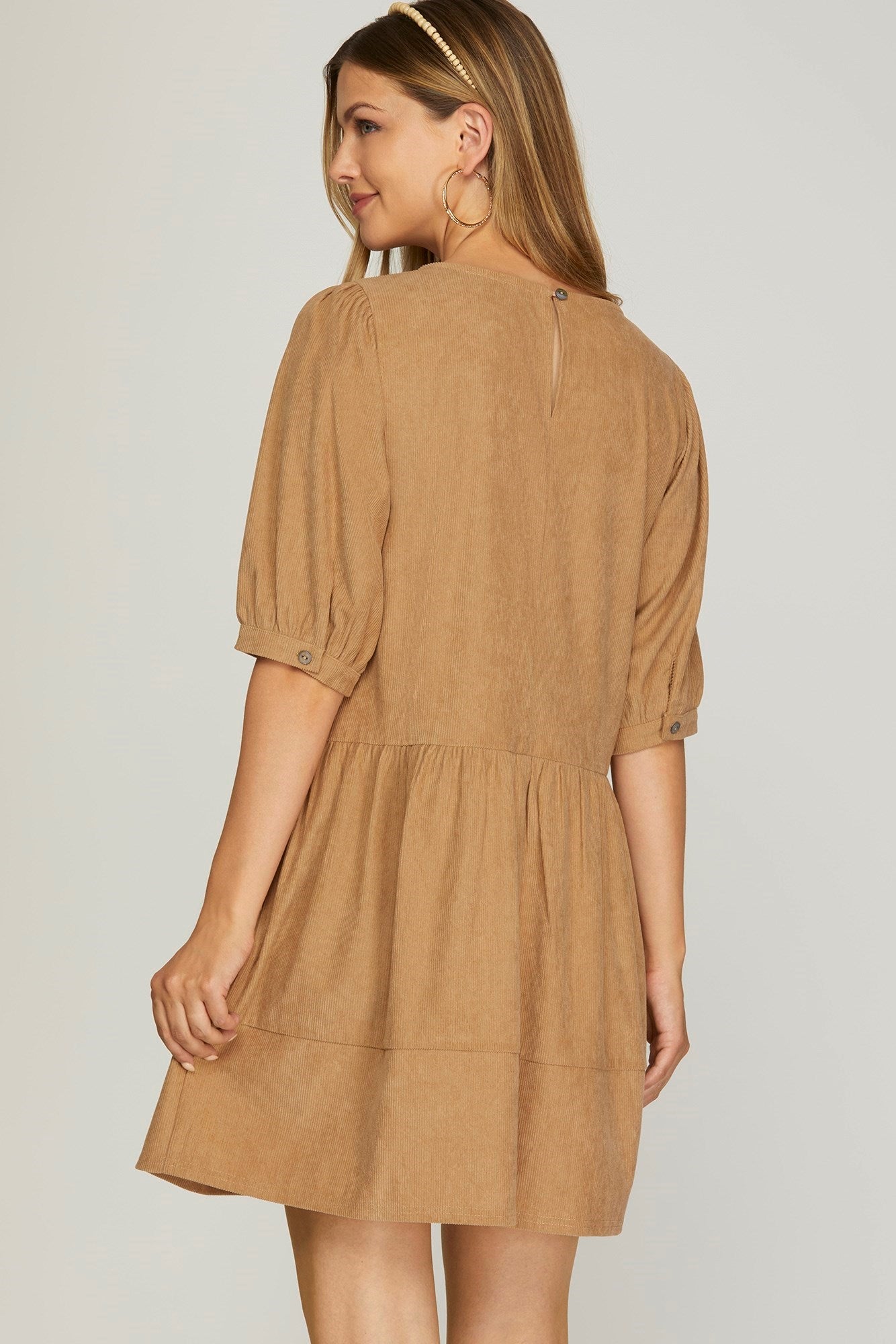 Fall is Waiting Mini Dress