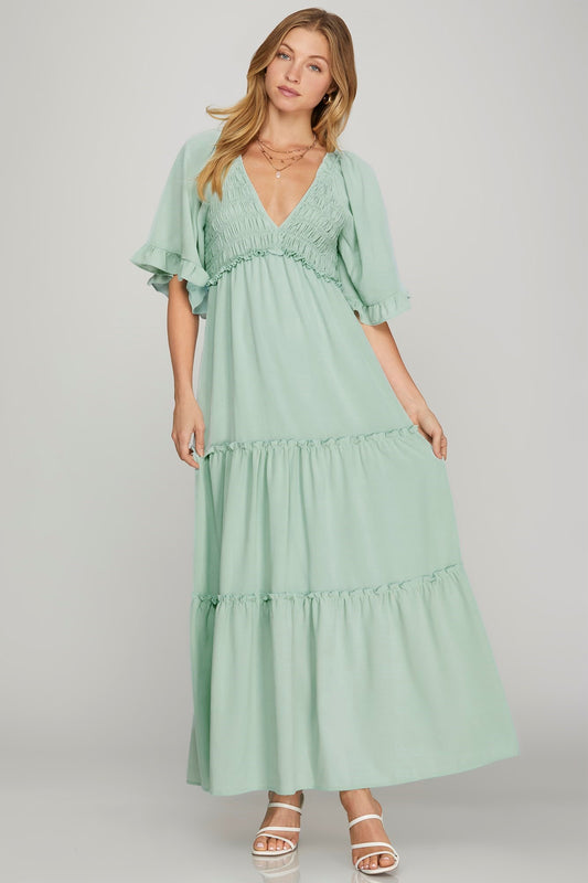 Sunday Love Dress - Mint Blush