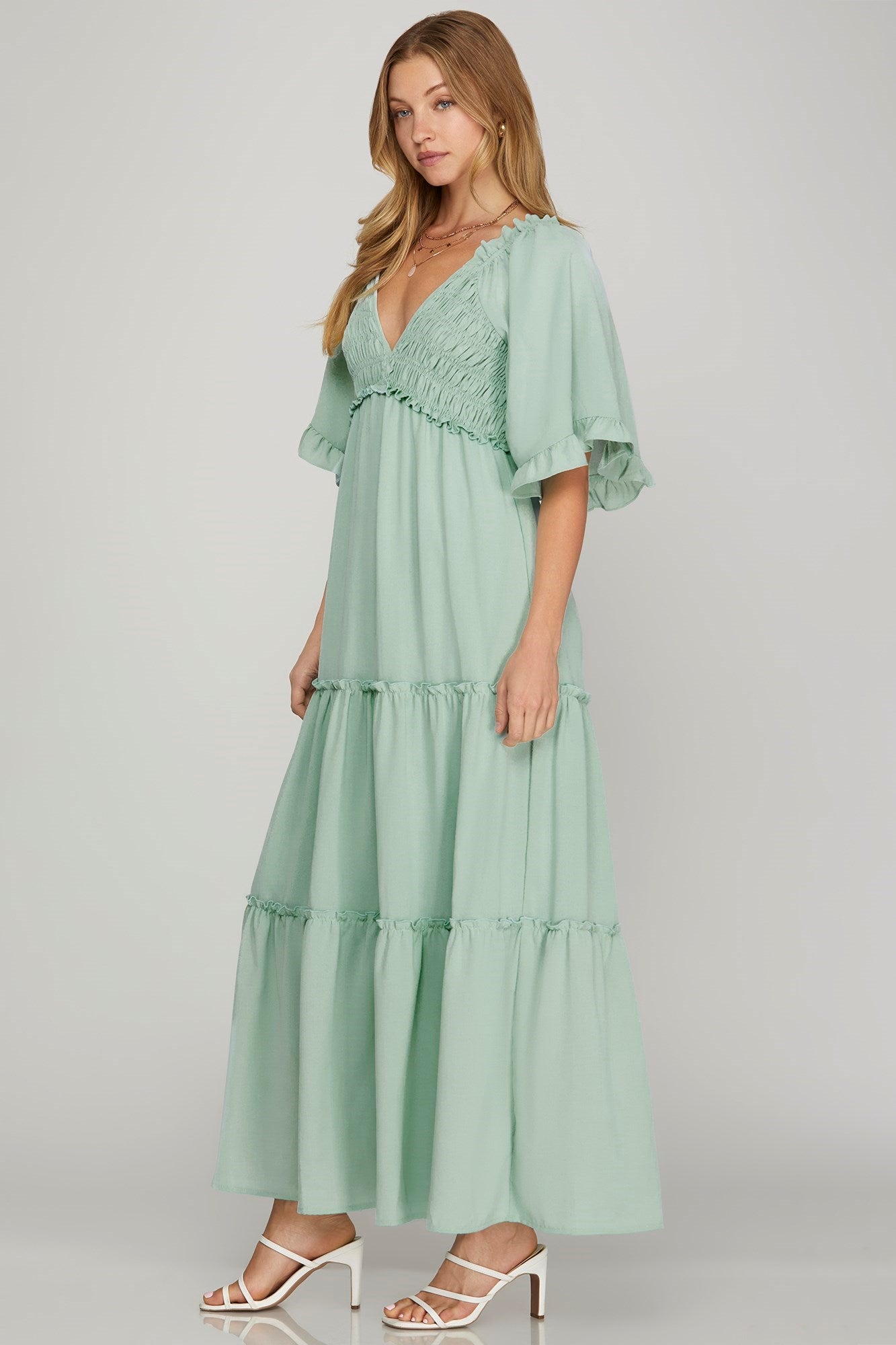 Sunday Love Dress - Mint Blush