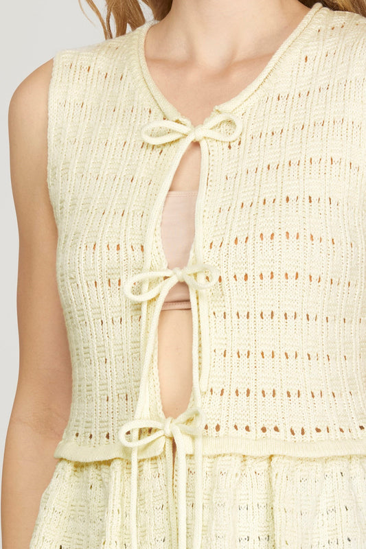 Summer Morning Vest
