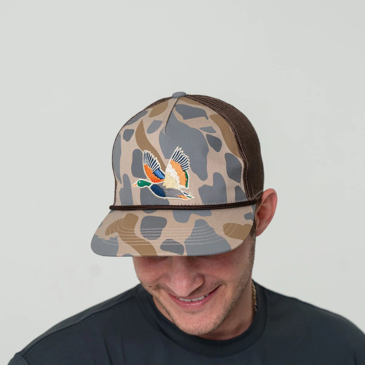 Burlebo Retro Camo Duck Cap
