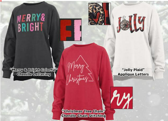 Christmas Royce Apparel Crewnecks