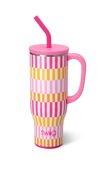Swig 30oz Mega Mug- Sherbet Stripe