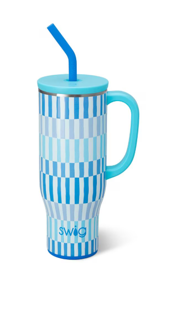 Swig 30oz Mega Mug- Glacier Stripe