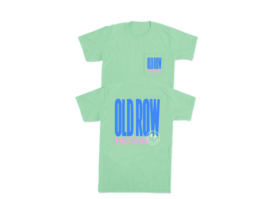 Old Row Chicks Pocket Tee - Island Reef