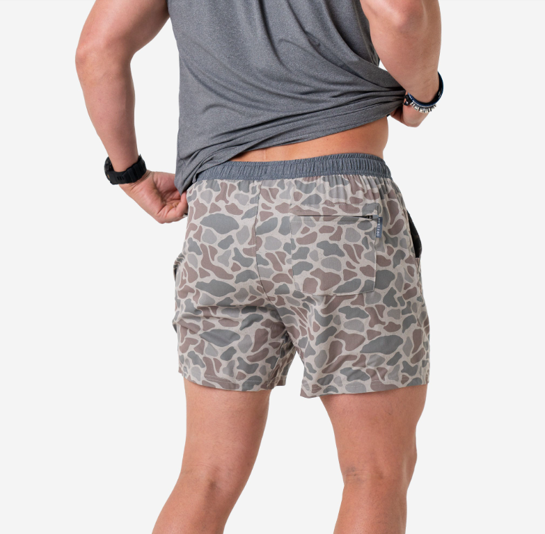Burlebo Athletic Short - Classic Deer Camo