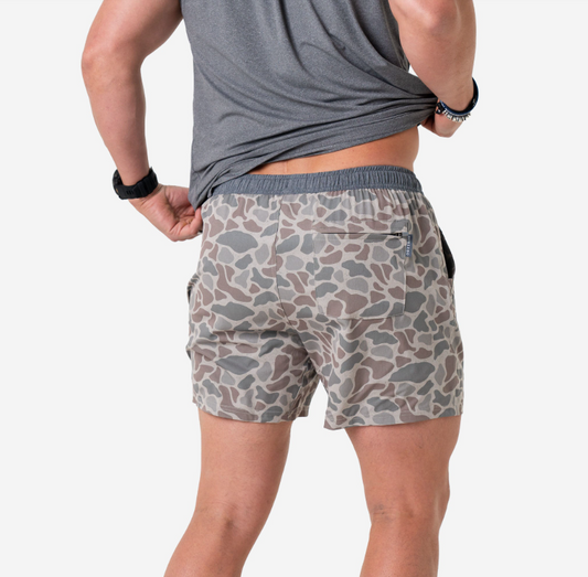 Burlebo Athletic Short - Classic Deer Camo