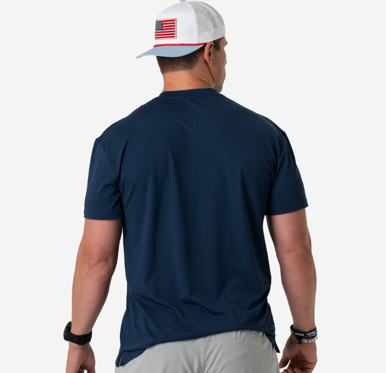 Burlebo Go to Tee - Navy