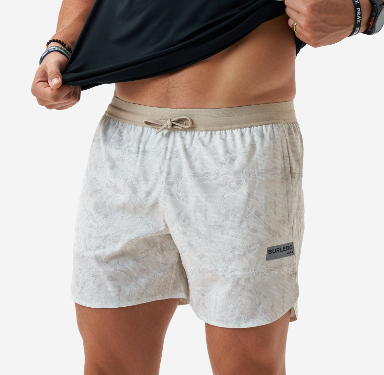 Burlebo Training Shorts- Ivory Digi Camo