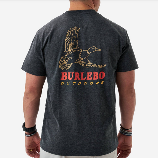Burlebo Short Sleeve Tee - Heather Black