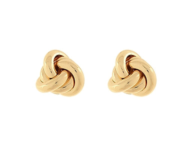 Gold Knot Earrings