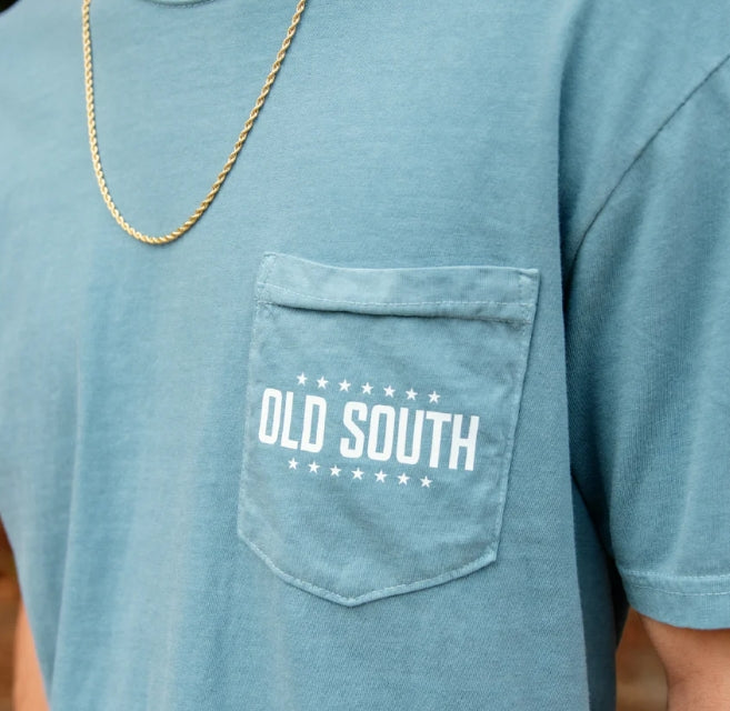 Old South Blackout Camo Logo Tee