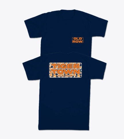 Old Row Tiger Town Camo Tee