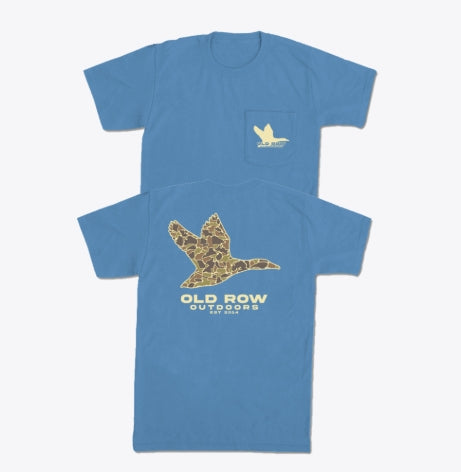 Old Row Outdoors Flying Duck Pocket Tee