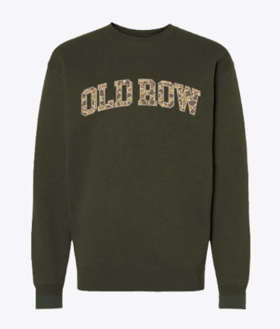 Old Row Camo Crewneck