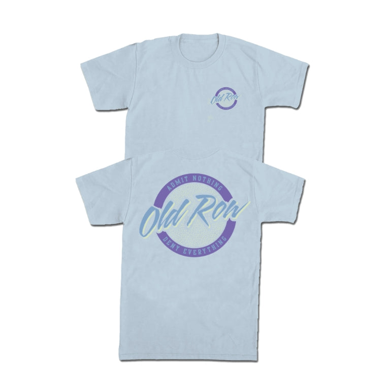 Old Row Circle Logo Chambray