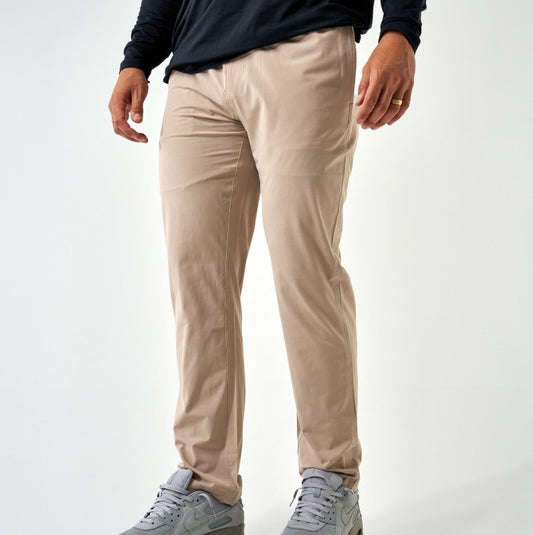 Burlebo Performance Pants - Cobblestone Khaki