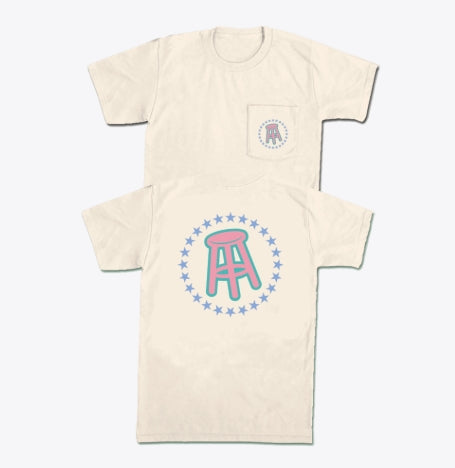 Barstool Logo Tee - Ivory