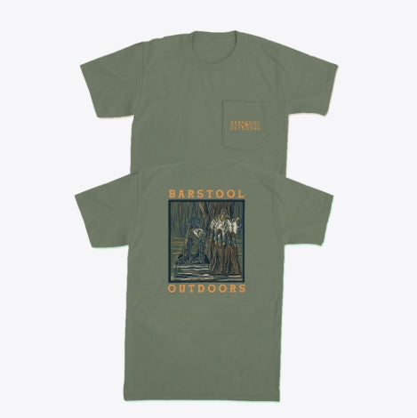 Barstool Outdoors Duck Hunt Lab Pocket Tee