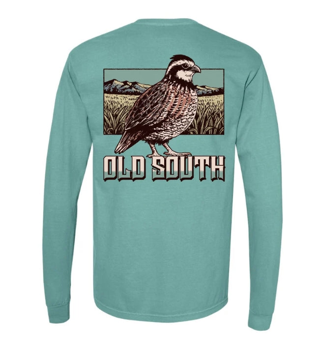Old South Long Sleeve Tee - Bobwhite Quail