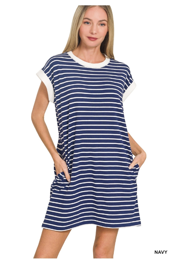 On The Way T-Shirt Dress