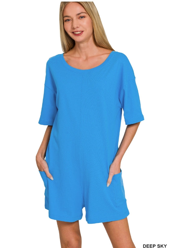 Thrown On and Go Romper