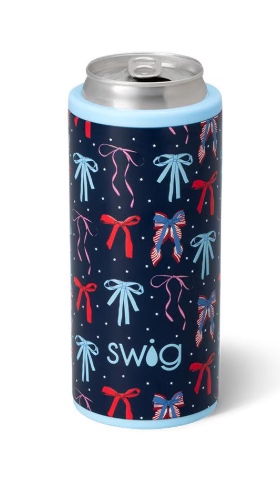 Swig Skinny Can Cooler- Miss Independence