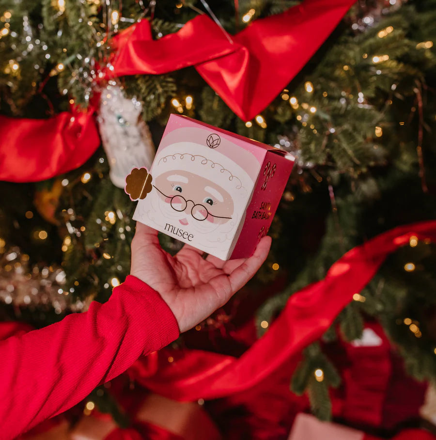 Pink Santa Boxed Bath Bomb