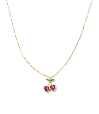 Cherry Pendant Necklace