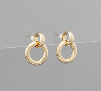 Circle Dangle Earrings