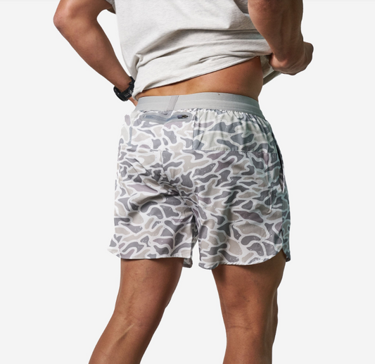 Burlebo Training Shorts- White Camo