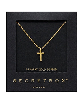 Cross Necklace - Gold