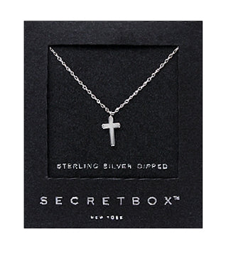 Cross Necklace - Silver