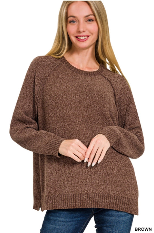 Family Moments Sweater - Brown