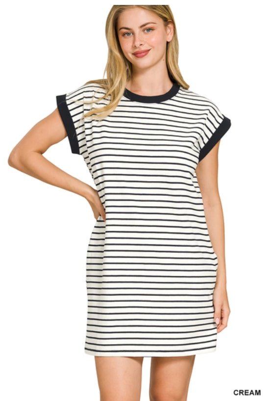 On The Way T-Shirt Dress
