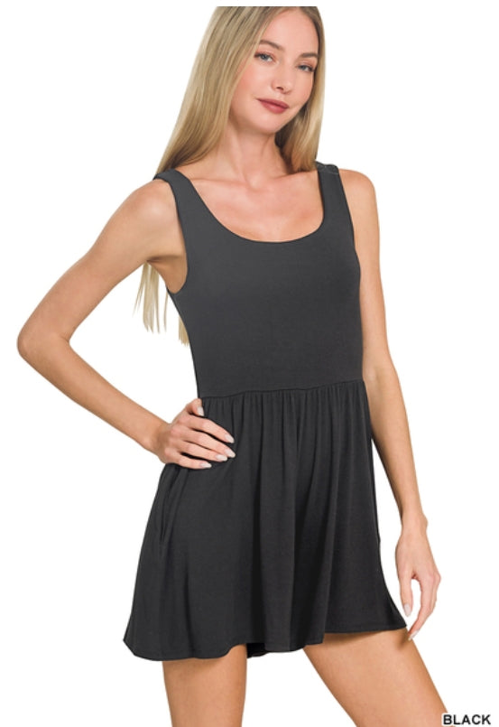 Feeling Free Tank Top Romper