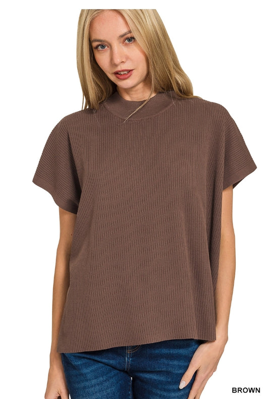 Choosing Peace Top - Brown