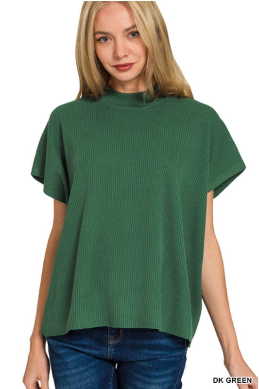 Choosing Peace Top - Dark Green