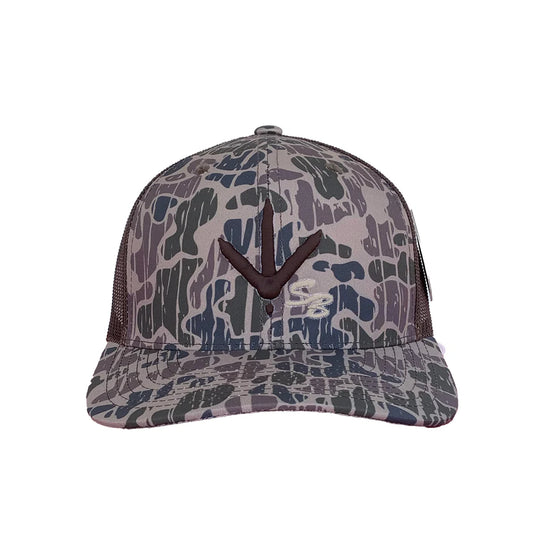 Speckle Bellies Turkey Track 6 Panel Hat - Stone Creek