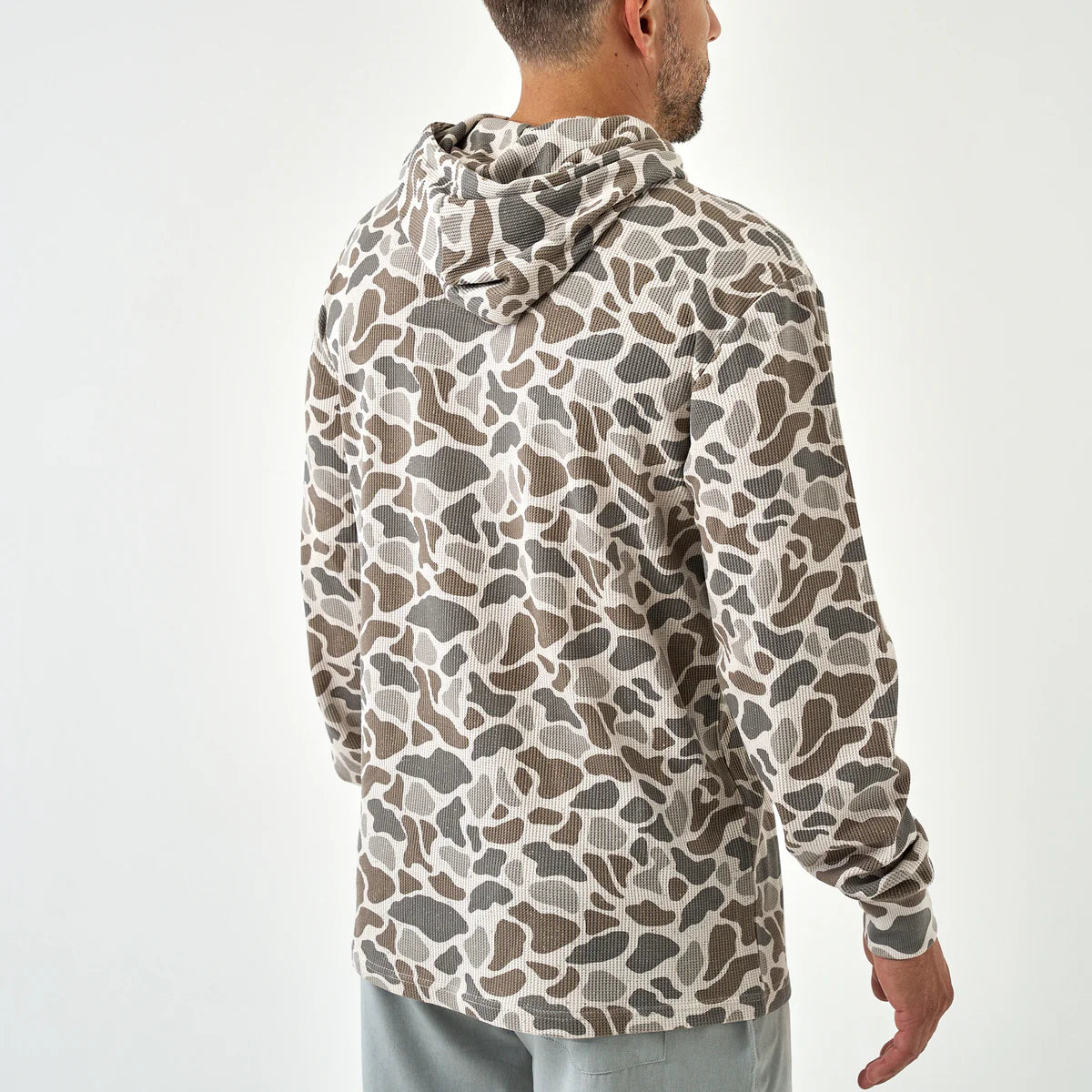 Burlebo Thermal Hoodie- Classic Deer Camo