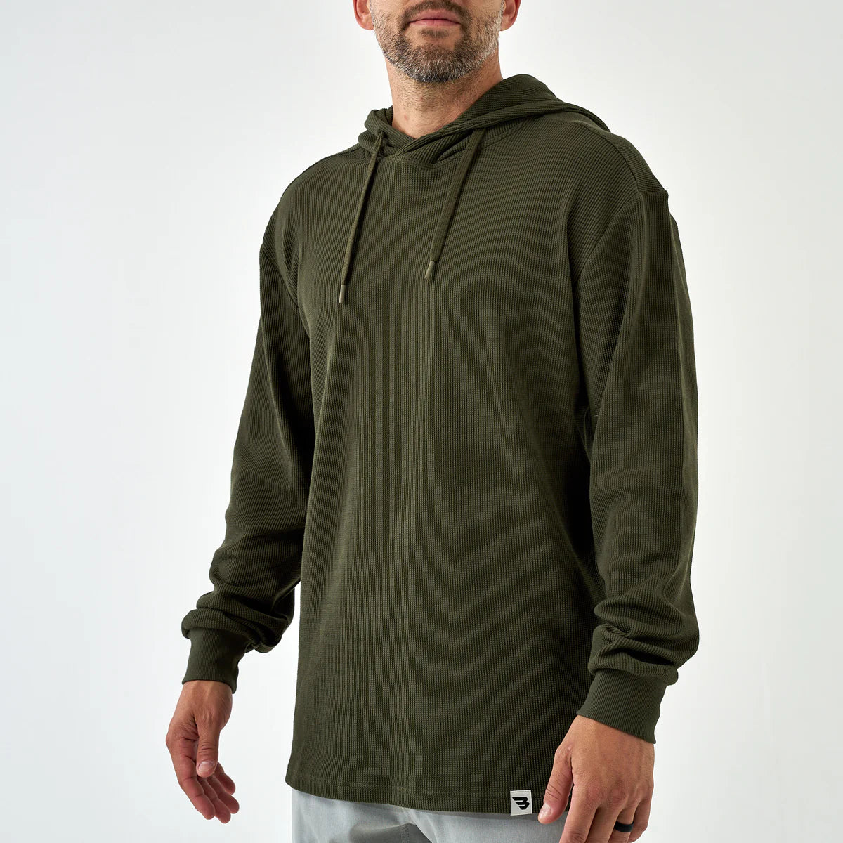 Burlebo Thermal Hoodie- Mallard Green