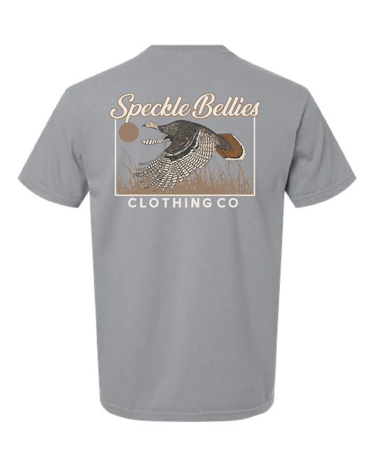 Speckle Bellies Turkey Sunset Tee