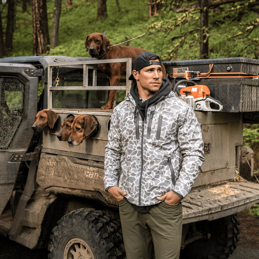 Burlebo Challenger Jacket- Classic Deer Camo