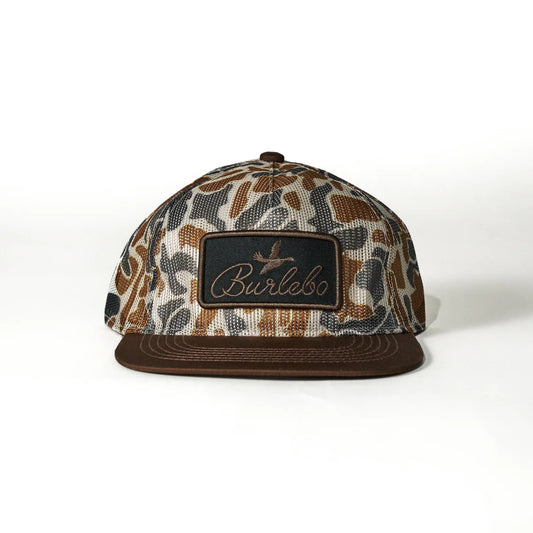 Burlebo Mesh Woods Camo Cap
