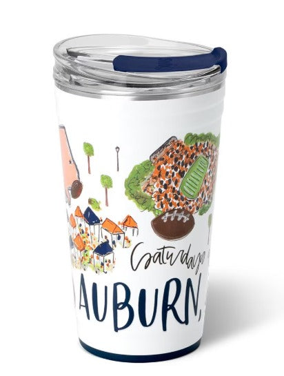 Swig Saturdays in Auburn 24oz Party Cup