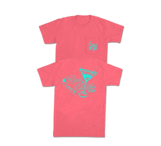 Old Row Rad Chicks Martini Pocket Tee