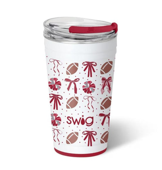 Swig We've Got Spirit 24oz Party Cup - Crimson